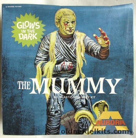 Aurora 1/8 The Mummy Glow In The Dark - from the Universal Pictures Movie, 452 plastic model kit
